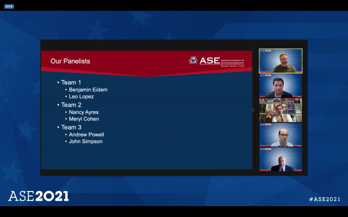 DrJenniferCo_Vu's tweet photo. #ASE2021 #PCHD track
Much awaited innovative 🎊Nomenclature Fest 🎊 session!
📢Starts with a case
↪️Teams will discuss what/how to name #CHD
@ASE360 #echofirst #VirtualEcho #EchoAtHome
@SlesnickTim @shubhi_srivas @craigefleishman @daniel_forsha @Kfarooqi @rsk86 @MelisWasserman https://t.co/slQ93rkmQT