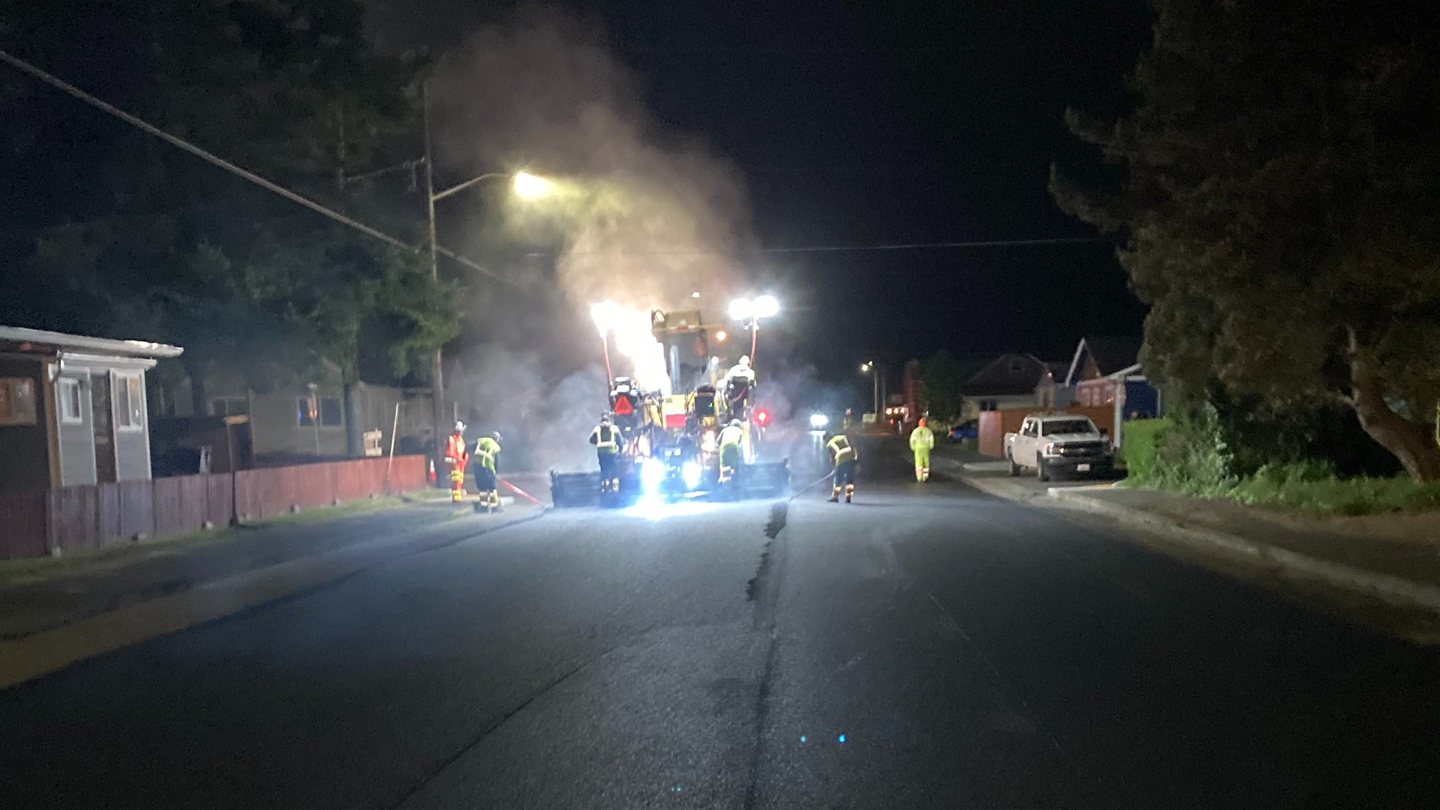 WSDOT on Twitter "🚧Starting tonight🚧 Final striping and utility