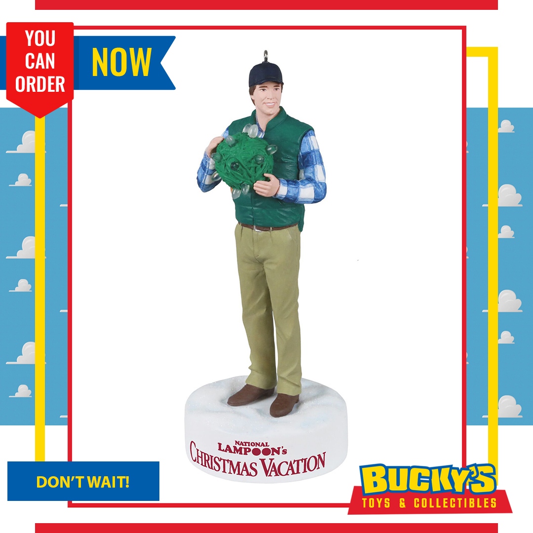 BuckysTandC's tweet photo. New Item Alert: 

2021 Hallmark National Lampoon's Christmas Vacation The Best-Looking House in Town Ornament

Order now: https://t.co/y98wppASoi

@afterpayusa is now available on the website.

#christmasinjuly #paybetter #ClarkGriswold #NationalLampoonsChristmasVacation https://t.co/oGoKru84X7