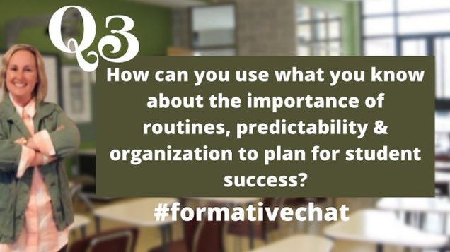 I talk with them a lot about the importance of organizing their time in a way that it benefits their success and growth. This can be school assignments, sports, family and friends. I like to remind them also that teachers also have to do this in order to maintain sanity😂