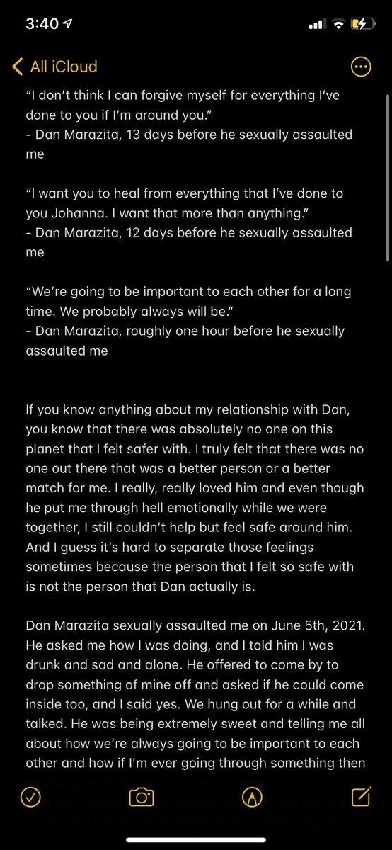 jogloarchive's tweet photo. TW: sexual assault/rape‼️‼️‼️
Yes, this is about Dan
Yes, this is why he deleted his social media 
Yes, I’m sorry for how reading this might affect you if you’re close with him 
BUT
Yes, I really don’t think I should stay silent about this and
No, I’m not okay https://t.co/NbUg7P12TE