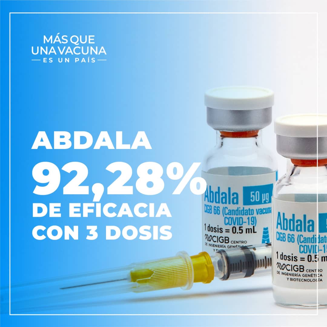 Que orgullo sentimos todos los cubanos de nuestros científicos, hombres formados con el espíritu aguerrido de este pueblo#SomosCuba VIVA LA REVOLUCIÓN, VIVA FIDEL Y RAÚL VIVA DIAZ CANEL.<a href="/PartidoPCC/">Partido Comunista de Cuba</a> <a href="/DiazCanelB/">Miguel Díaz-Canel Bermúdez</a>