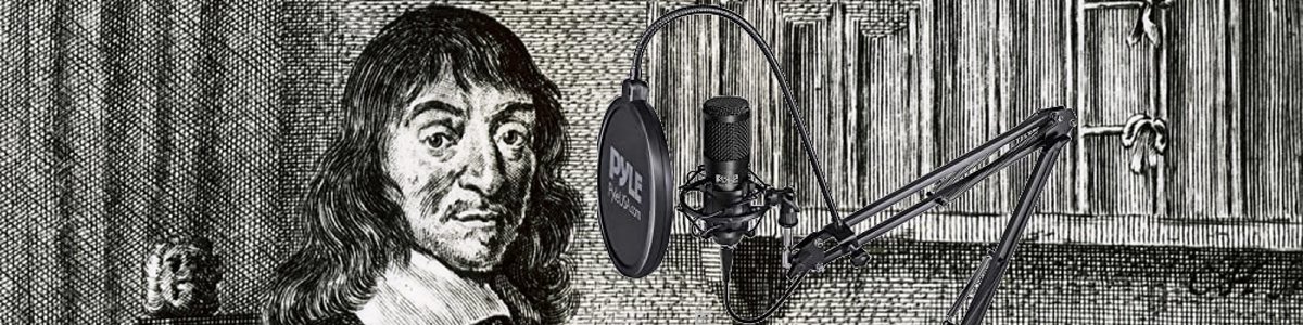 Some of our more recent episodes have recently had art added, in case that was your favorite part of our creative output.  Here's Episode 157: Podcasto Ergo Sum.