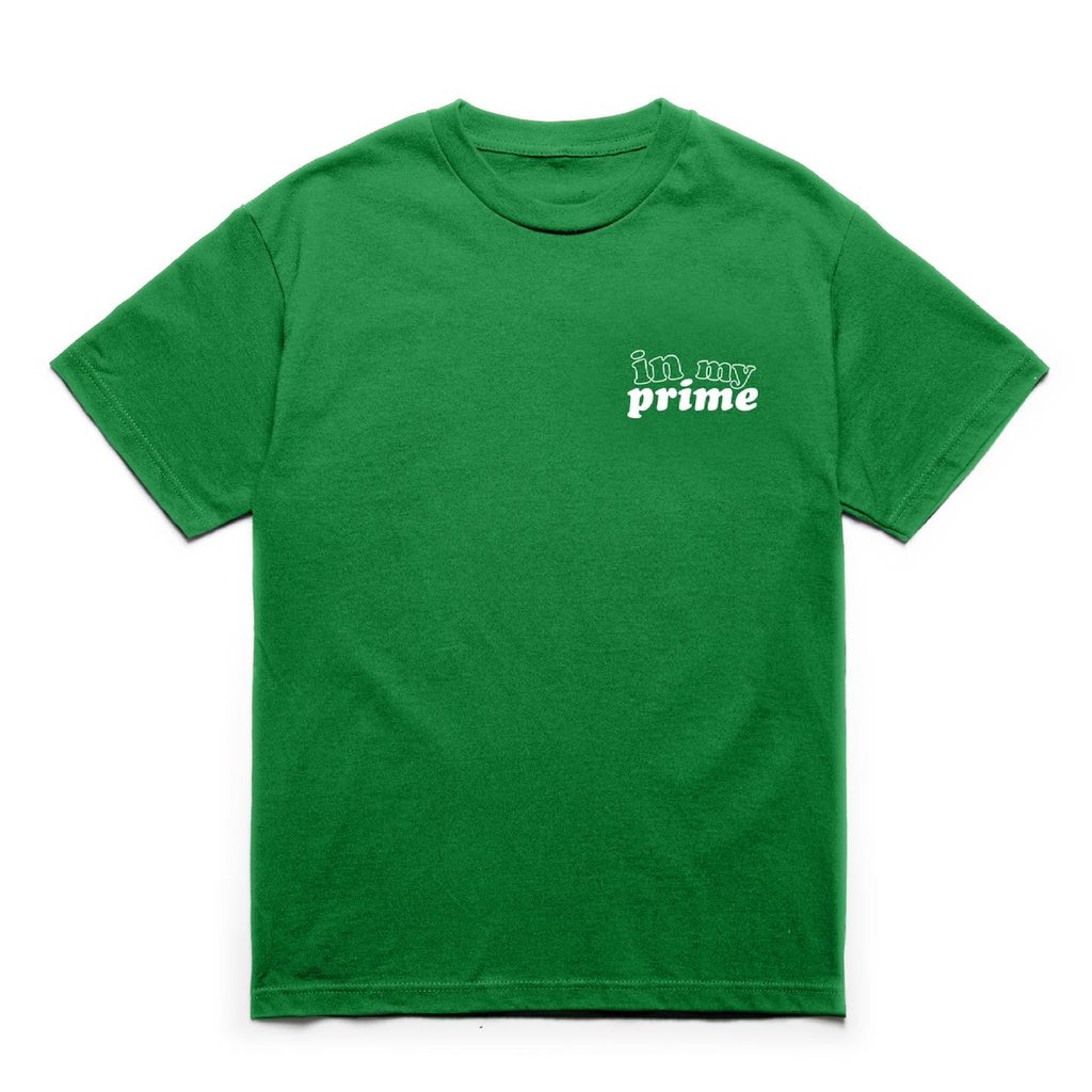 PRIMEforever's tweet image. In My Prime Tee

now available • limited supply

inmyprime.co