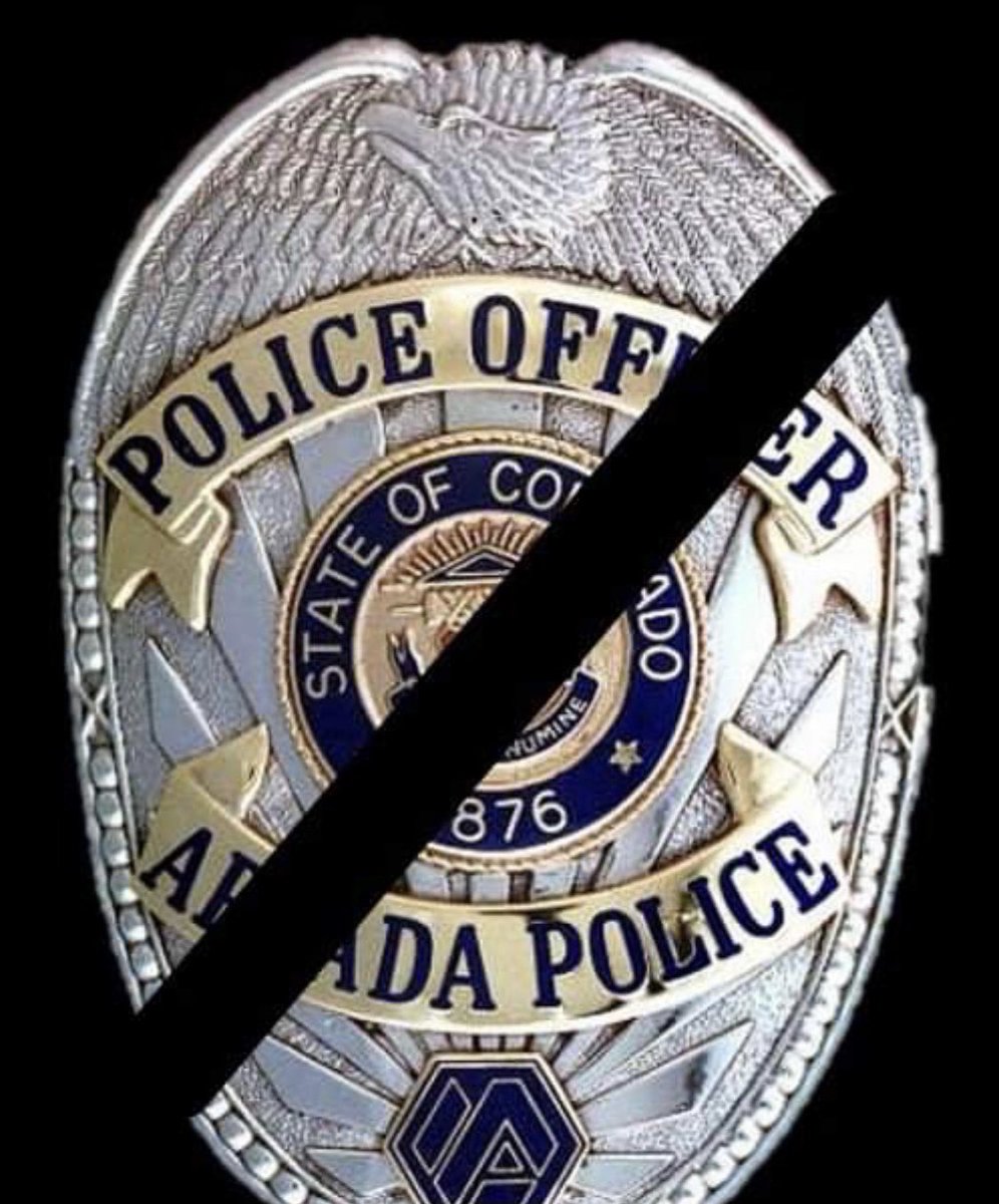 WestMetroFire's tweet photo. Our hearts are with @ArvadaPolice as they mourn the loss of a true public servant, killed today in the line of duty. https://t.co/42s46KXruN