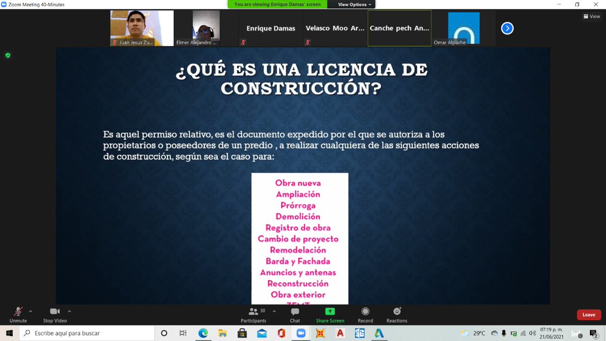 #clasedeldia 
#itccancun Como obtener una licencia de construcción, exposición, mañana continuamos con más.
<a href="/omaralpuche/">omar alpuche leal</a>