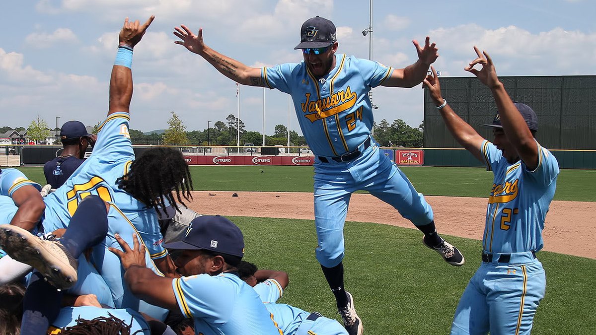 MichaelLatulas's tweet image. Excited and blessed to announce that I will be continuing my academic and athletic career at Southern University 💛💙Go Jags🐆 @CoachCrenshaw42 @BsbSouthern