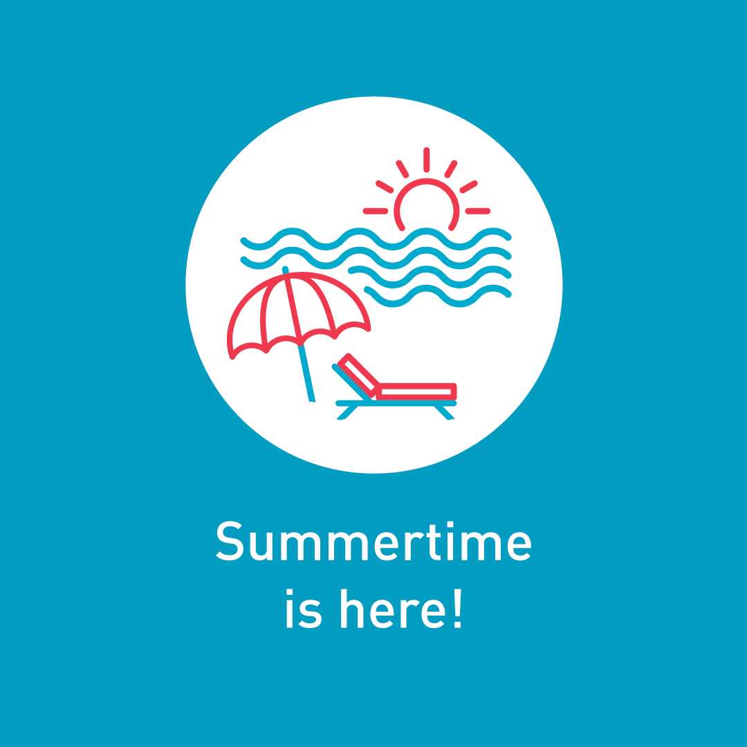 BeSafeWisconsin's tweet photo. It's the first full day of astronomical Summer! Make sure you’re prepared for the fun times ahead.

*Get vaccinated.
*Wear a mask.
*Wash your hands. 
*Have FUN and BE SAFE! 

For more tips and community updates, follow us at https://t.co/2D8fiwHBzy. 

#SummerIsHere #GetTheShot https://t.co/gBPA4S3giy