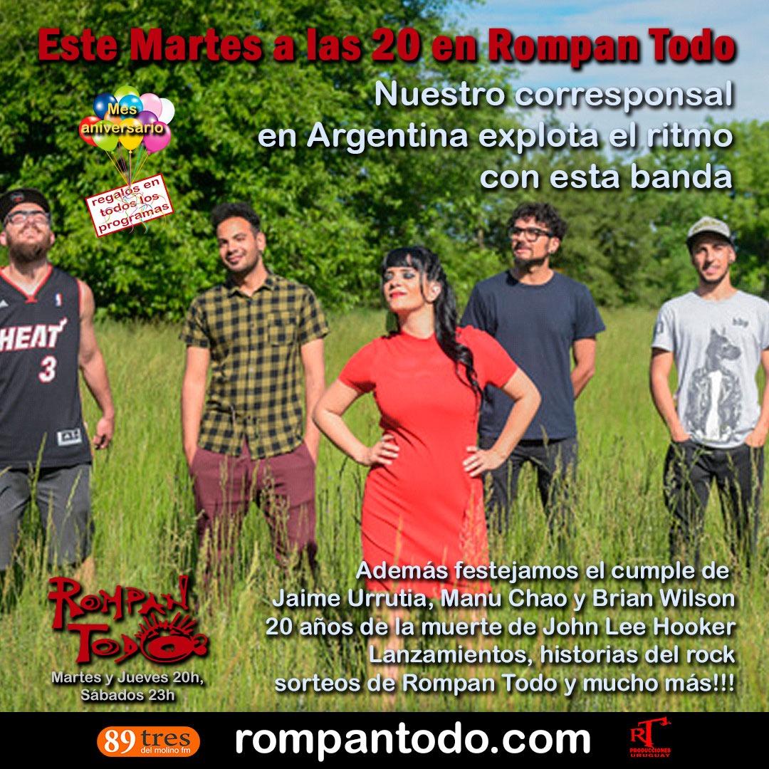 Rompantodouru's tweet photo. Este martes a las 20... ROMPAN TODO. Escuchanos en vivo por https://t.co/HaAO4u1zoN 
@delmolino893 @RTUruguayo @FTerioro @TertuliaRock @germanrusin https://t.co/FHd5ix3JUx