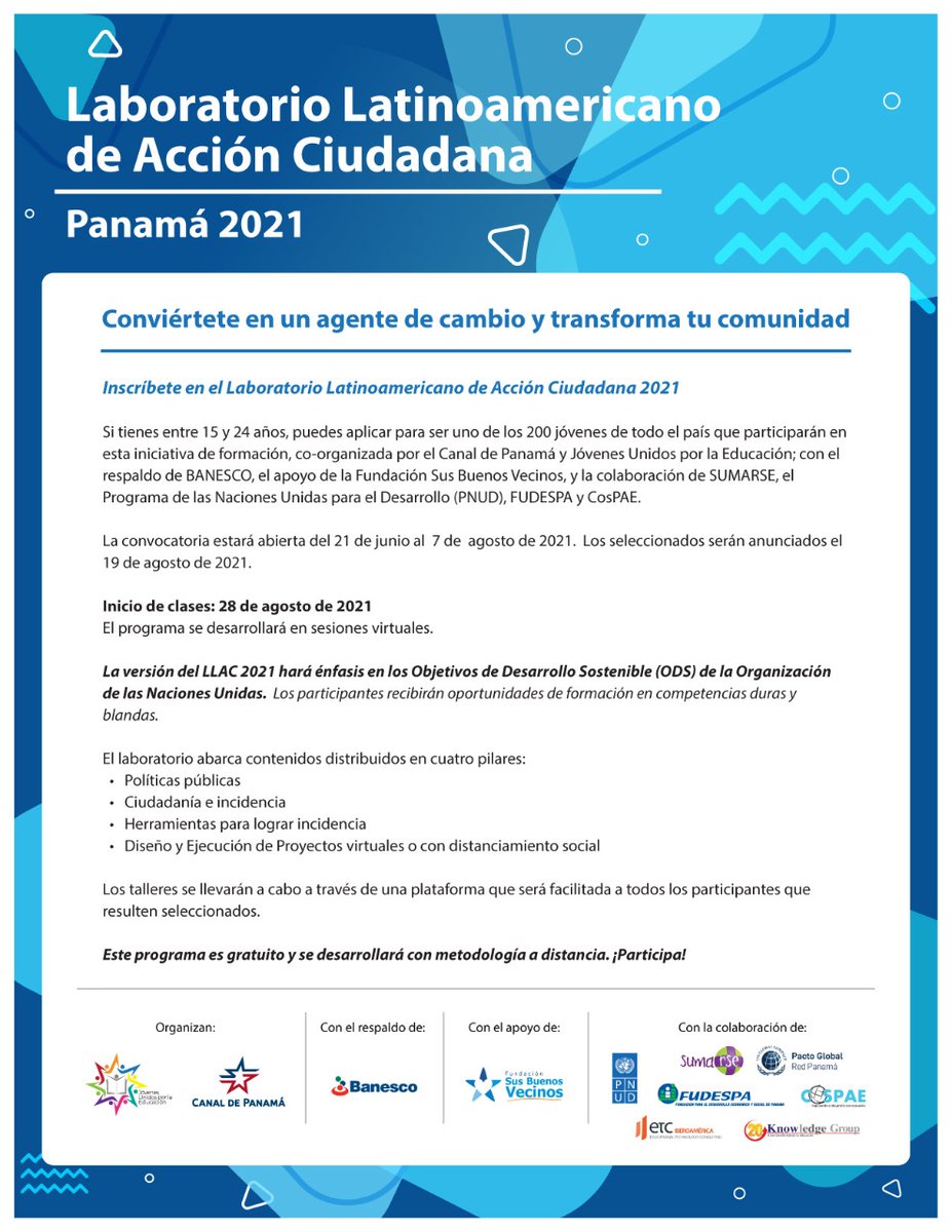 Jóvenes Unidos por la Educación tweet media
