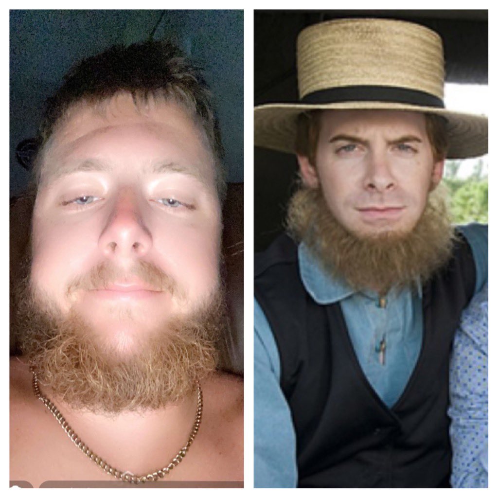 jake_moore13's tweet photo. How @TrevorTom_ started vs. how it’s going https://t.co/hk6GZQXOxQ