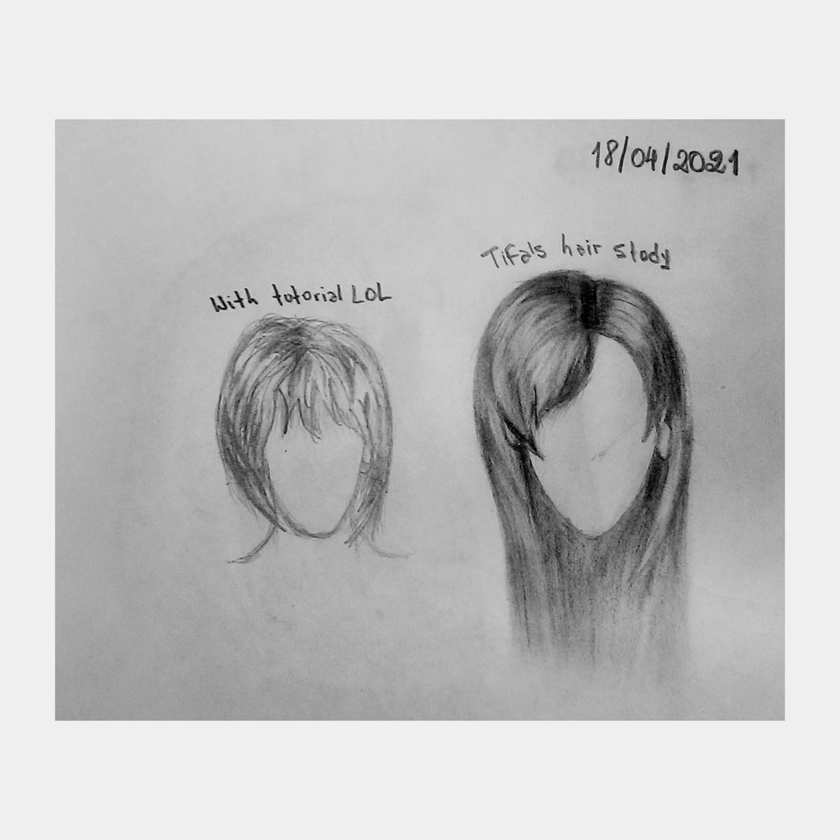 Nervangelo's tweet photo. That time when I had better results by studying tifa's hair than following a tutorial when I wanted to learn how to shade hair lol https://t.co/jc85TNp90D
