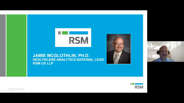 Join #RSM's Michael Haas and Jamie Mcglothlin to discuss the use of #data and #analytics to guide and focus clinical resources, increase patient engagement, and improve quality outcomes: rsm.buzz/3qeybWm