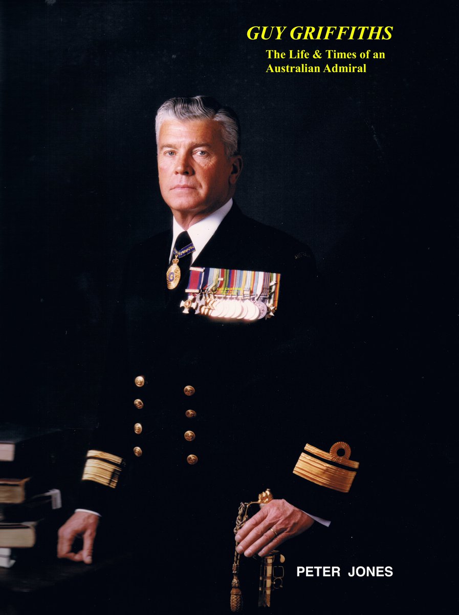 argonauts13's tweet photo. First book review of 'Guy Griffiths - The Life &amp; Times of an Australian Admiral' has been published at: https://t.co/q8ybn7pacM https://t.co/qaVbAnvhVI