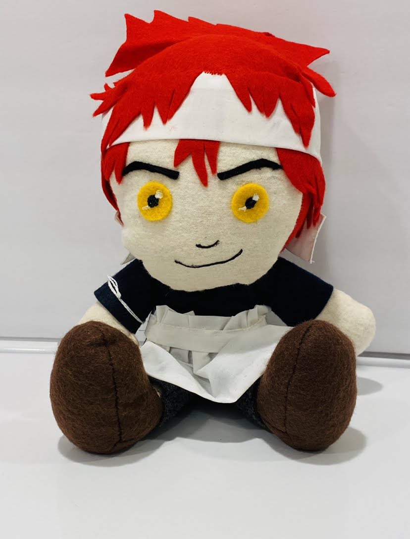 KwScissors's tweet photo. "I've really got nothing to lose and everything in the world to gain." Spoken like a true chef, Soma Yukihira may just be the best companion for the kitchen! Sitting at 12" he will be Available in our #etsyshop July 10th! Linktree in bio. #etsy #plush #nerd #FoodWars #anime https://t.co/yChyPB73xM