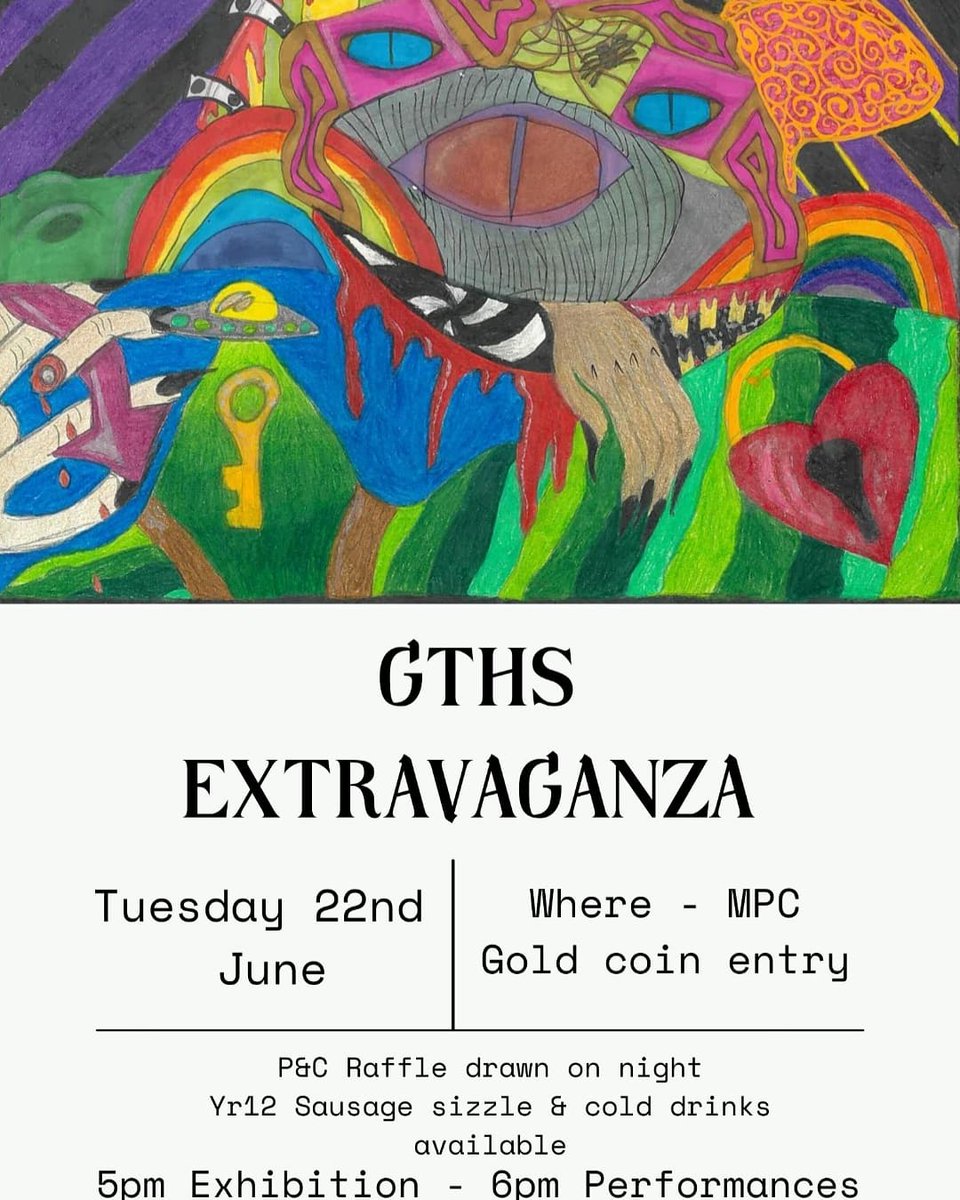 We look forward to welcoming you tonight to share in the students work and talent in our Extravaganza starting from 5pm. #glendaletechnologyhighschool