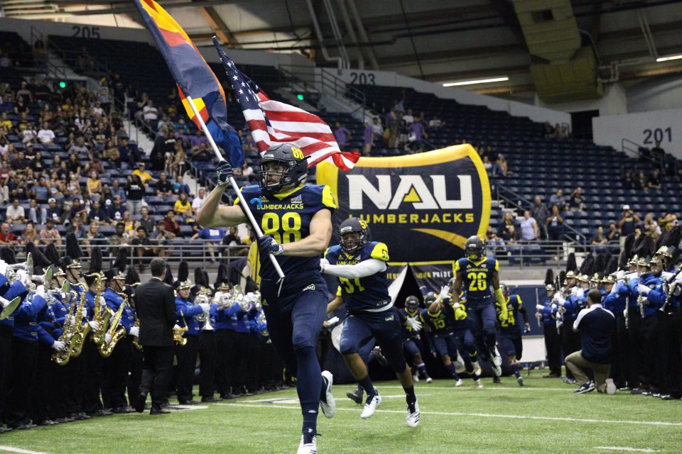 Extremely blessed to receive my 3rd D1 offer. I had an absolutely amazing visit at Northern Arizona University!! Thank you <a href="/Coach_Connelly/">Coach Bob Connelly</a> and <a href="/CoachChrisBall/">Chris Ball</a>  for this great opportunity! #CHOP #NAUstrong <a href="/NAU_Football/">NAU Football</a> <a href="/E_Thompson92/">Everrette Thompson</a> <a href="/coachJTaylor8/">Junior Taylor</a> <a href="/aaronpflugrad/">Aaron Pflugrad</a>