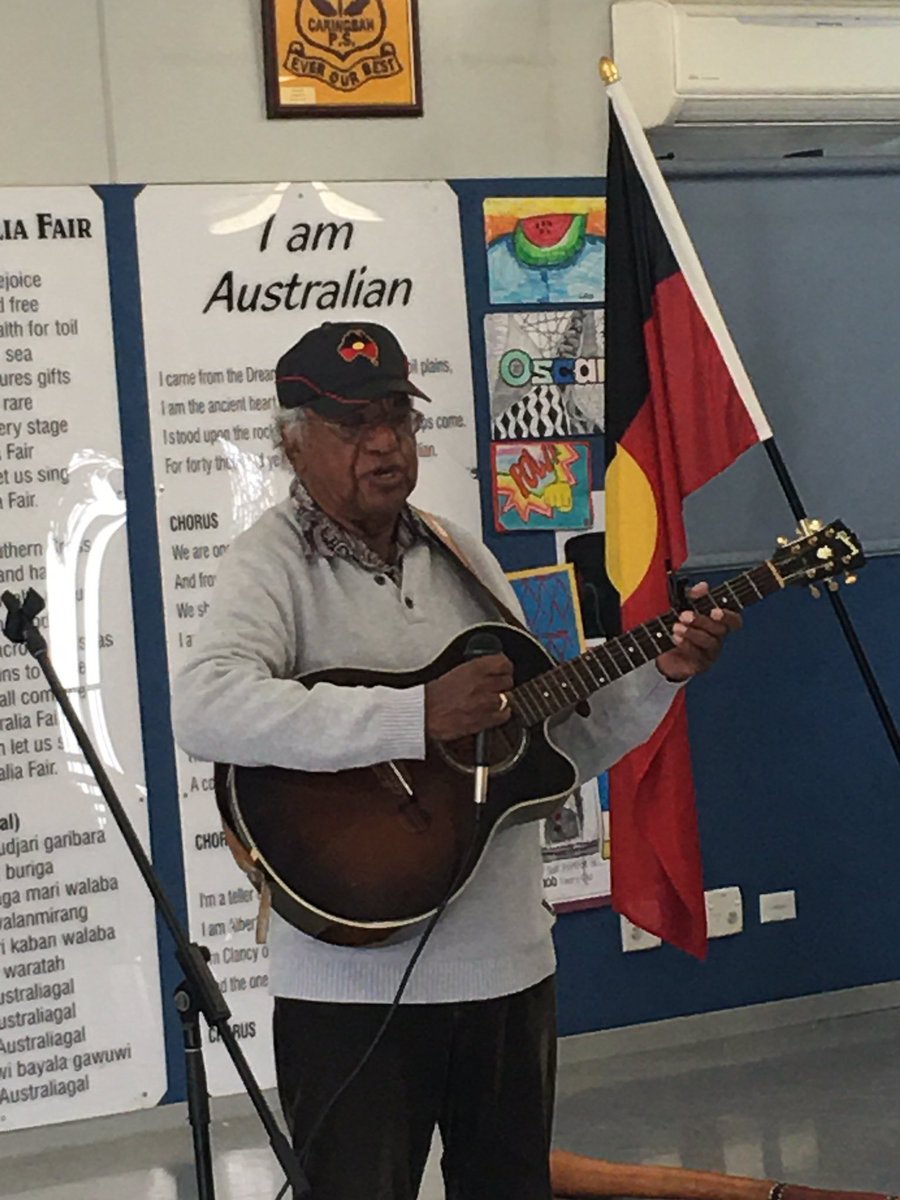 Always a privilege to welcome our dear friend Uncle Colin Hardy to our school to perform for our students in the lead up to NAIDOC Week <a href="/caringbah_p/">Caringbah PS</a> <a href="/Anna75732855/">Anna Butler</a> <a href="/KarenMaraga/">Karen Maraga</a> <a href="/JJarvis1/">Joanne Jarvis</a> <a href="/NSWSLI/">NSW DoE  School Leadership Institute</a>