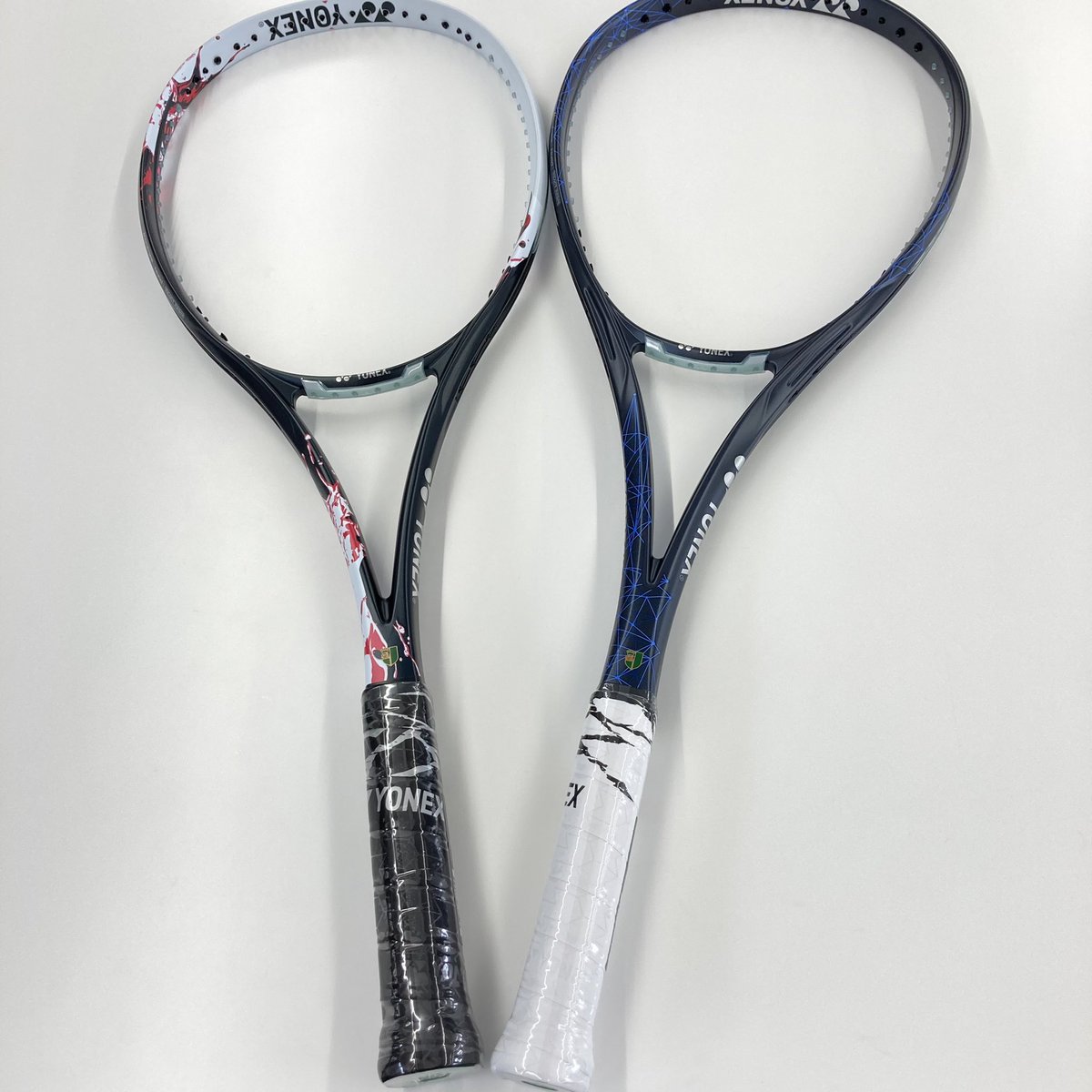 YONEX ジオブレイク80s グレイッシュブルー テニス ラケット(軟式用