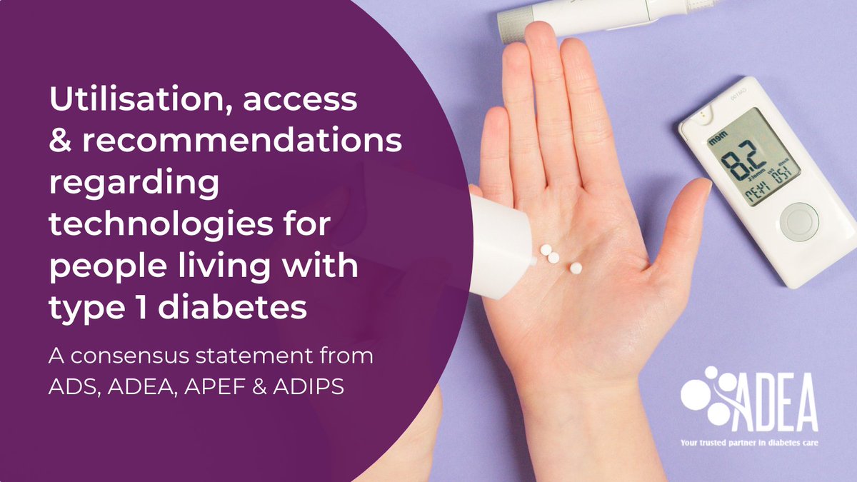 AusDiabetesEd's tweet photo. This consensus statement created by ADEA, @AUDiabetesSoc, APEG and ADiPs outlines a national framework for the optimal implementation and continuing use of diabetes technologies to improve care for people with type 1 diabetes
 
Read the article here https://t.co/lVN21pE5Ay https://t.co/i6rvyNJnoB