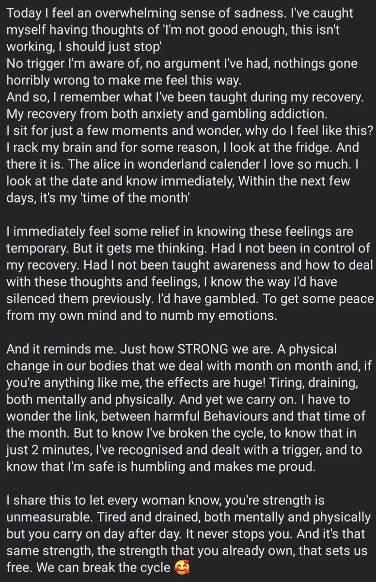 thegirlgambler's tweet photo. #WomensHealth #ladythings https://t.co/ZZJzUX3MNE