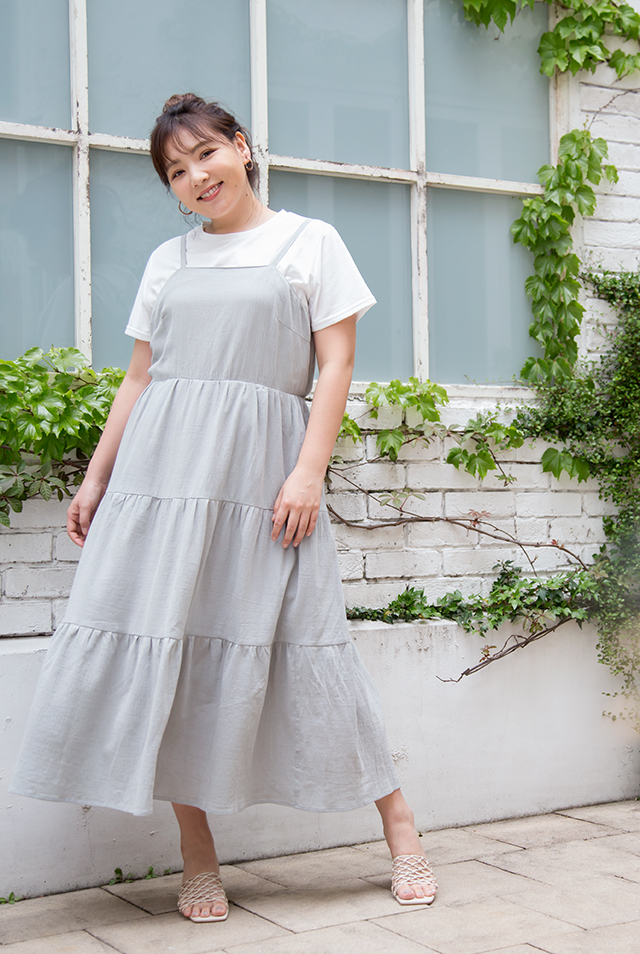 アベイル しまむらグループ 野呂佳代 Kayopone さんのコーデ 可愛いですよね トレンドの ティアードワンピース は 体型カバーもできてリラックスした着こなしが叶います 詳しくは T Co Zdlsp2jkj1 アベイル Avail 今を着る T