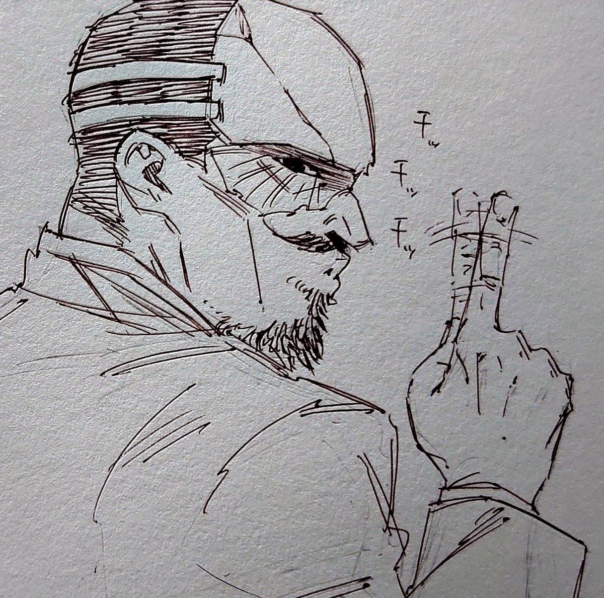 最近のお絵描き中尉