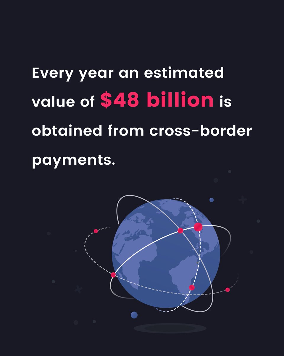 N2groupL's tweet photo. Recently in a statistic report, World Bank concluded that an ample of $48 billion in value is obtained from the cross-border payments each year. 

This is why the N2 platform is here! 

#N2Coin #N2C #N2Platform #Blockchaintechnology #globalpayments #crossbordertransaction https://t.co/bFYqCwGdre