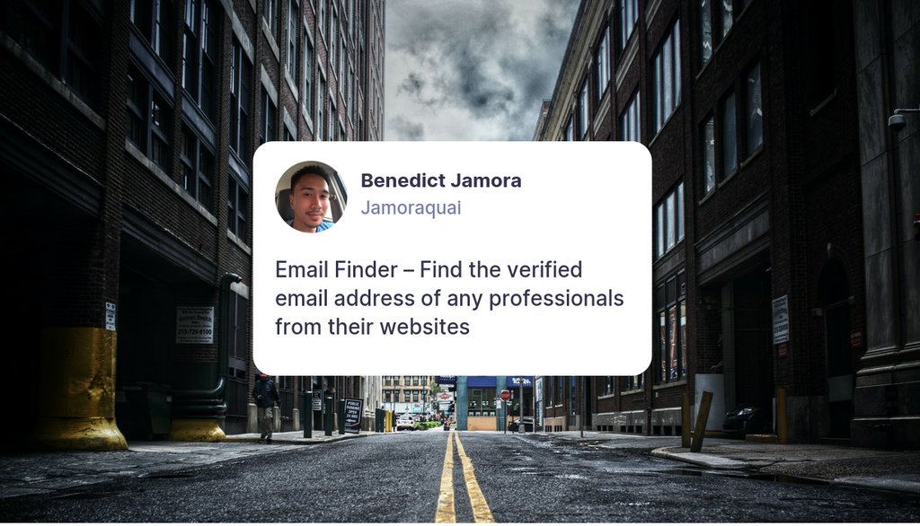 jamoraquai's tweet image. Tomba enables you to Easily find the professional email address of contacts that you would like to connect with.

Read the full article: Tomba Review
▸ link.jamoraquai.com/7fb5ca80

#ProfessionalEmailAddress #Digitalthink #Email #LeadGeneration