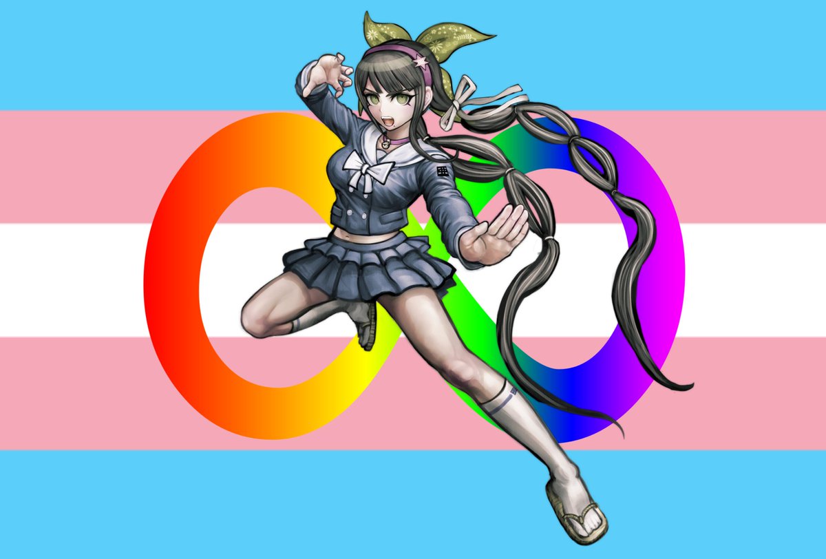 Tenko Chabashira from Danganronpa is trans and autistic!
