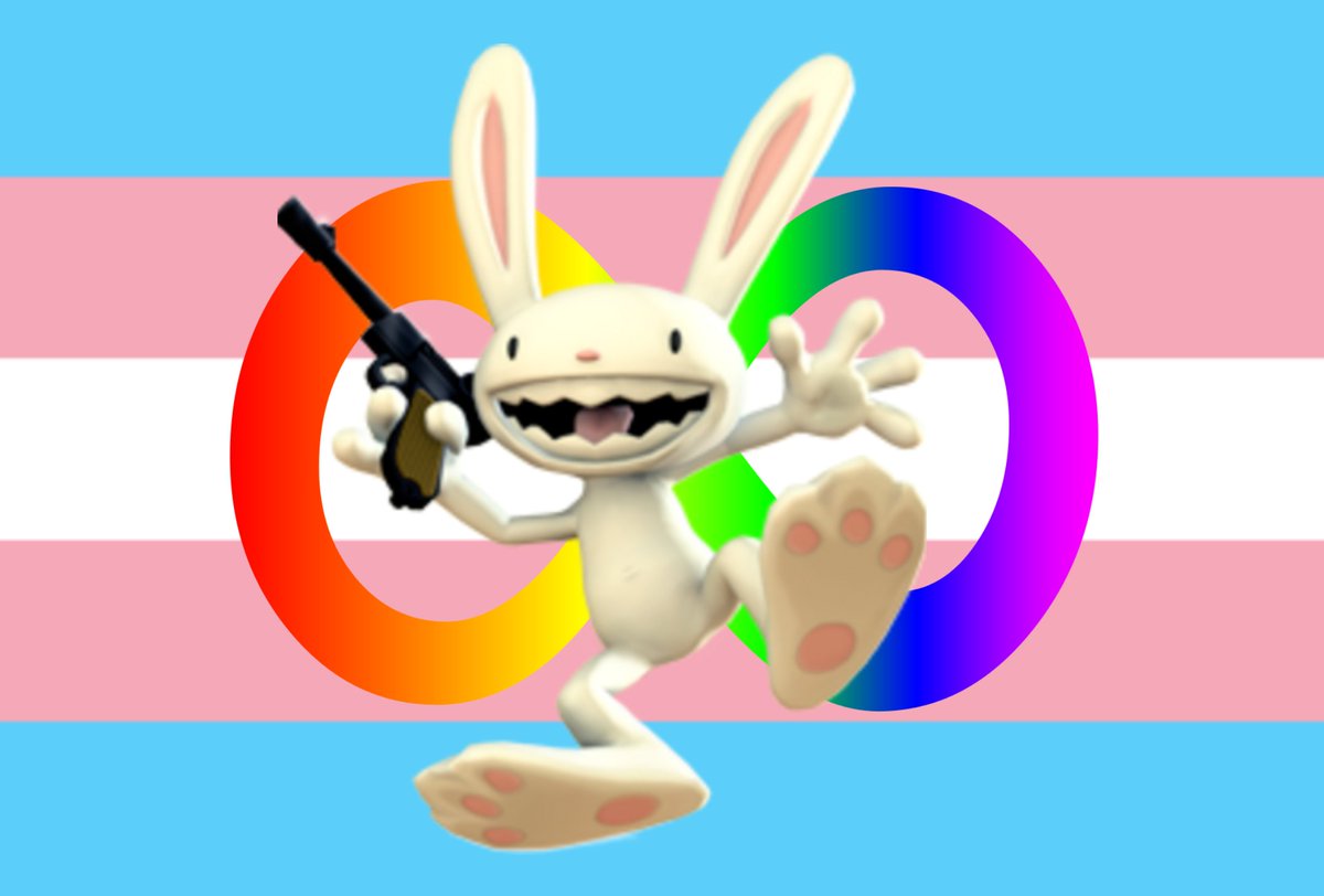 Max from Sam and Max is trans and autistic!