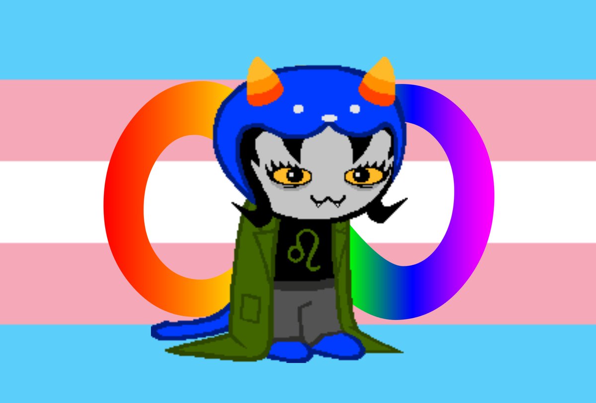 Nepeta Leijon from Homestuck is trans and autistic!