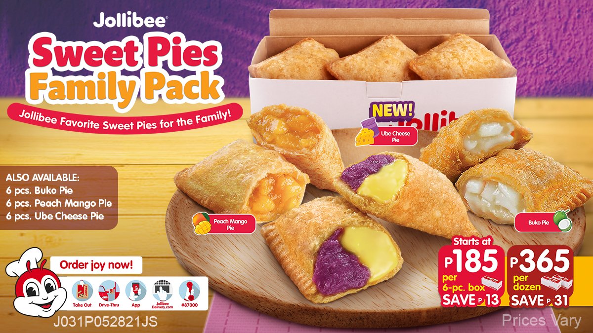 Jollibee Pies To Go