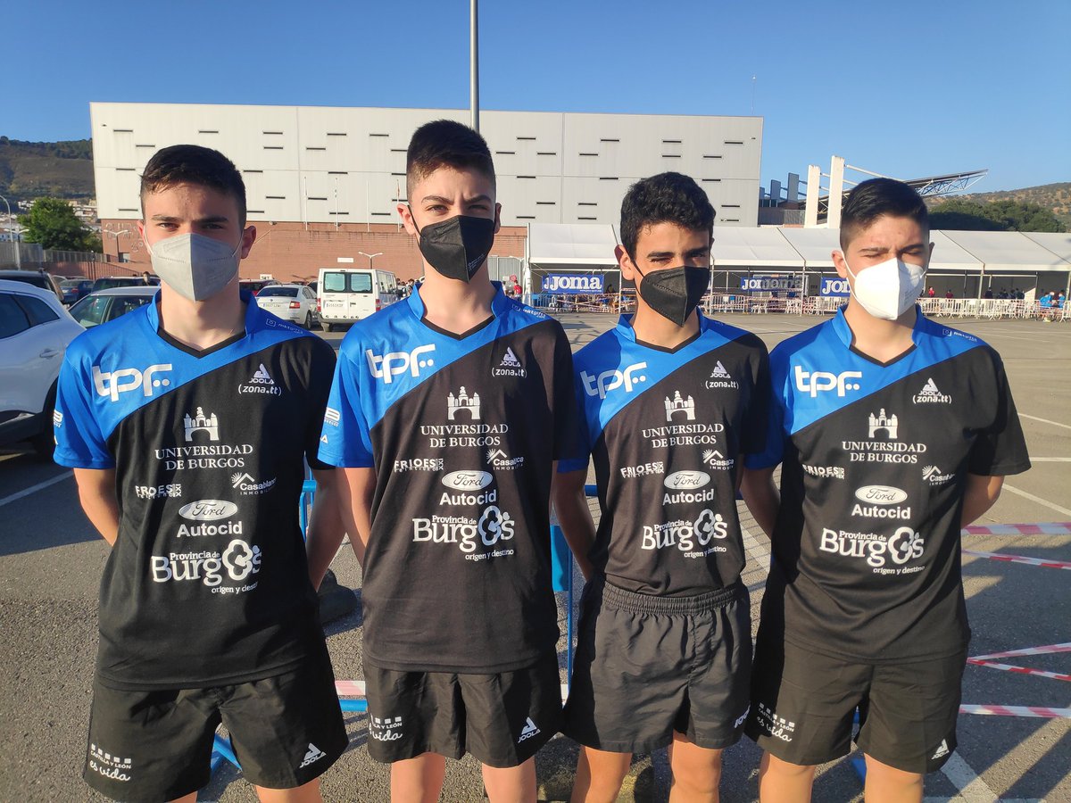 BurgosTenisMesa's tweet photo. CAMPEONATO DE ESPAÑA 20/21
Arranca la competición con nuestro equipo juvenil masculino. Muchos días por delante para los jóvenes del Universidad de Burgos-TPF!!!
Deseamos que todo salga bien y que la salud respete a todos los participantes. Cuidado y a disfrutar!!! https://t.co/gsbqYDcOIN