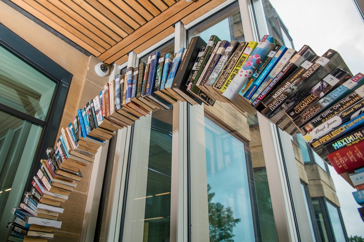 Tonbridge School (@tonbridgeuk) on Twitter photo A recent addition to the School's Library is this wonderful Wheel of Books, created by Will Biddle (Housemaster and DT Teacher) for the entrance way. It is nearly seven feet tall, contains 270 real books, took many months to create and is proving to be quite a talking point! 📚 A recent addition to the School's Library is this wonderful Wheel of Books, created by Will Biddle (Housemaster and DT Teacher) for the entrance way. It is nearly seven feet tall, contains 270 real books, took many months to create and is proving to be quite a talking point! 📚