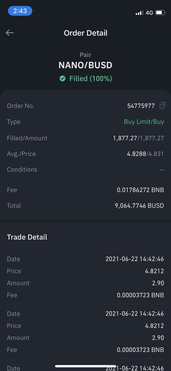 chickengenius's tweet photo. Bought more $nano 
Just sharing https://t.co/hxSgmTD1xO