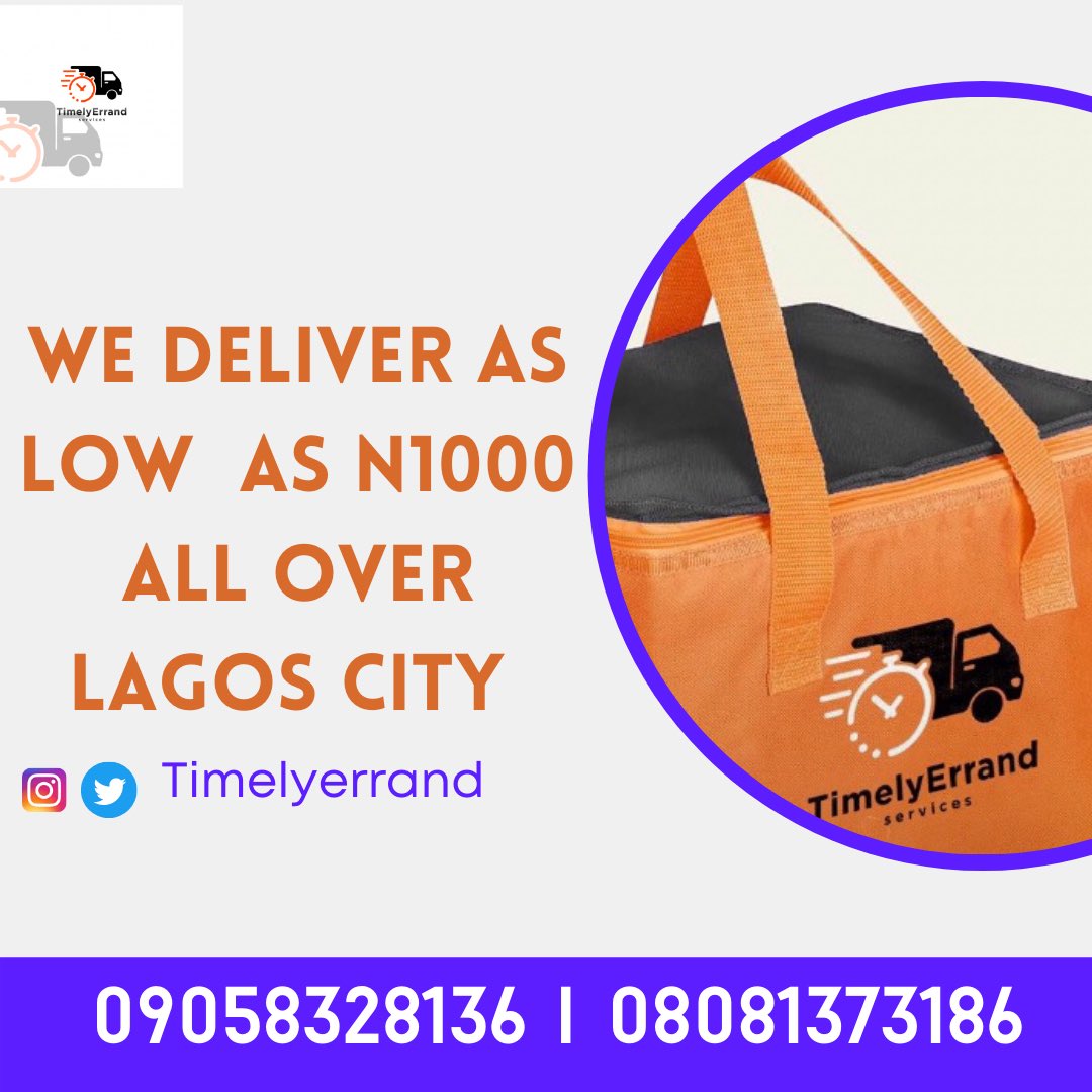 Timelyerrand's tweet image. Let’s handle the delivery part of your business perfectly 📦🏍... We are just a DM away ✅ #dispatchrider #lagosdispatchrider #logisticscompany #dispatcher