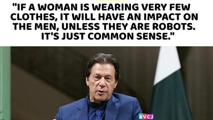 SwarnikaBhati's tweet photo. How will a country grow
under a PM like this😑
Disgusting 😶
#ImranKhan #Pakistan #Pakistanpm #Imrankhancomment #rape https://t.co/LXZO98WDw2