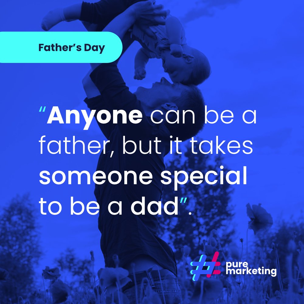 To the dads, the uncles, brothers and granddads today is your day! #FarthersDay