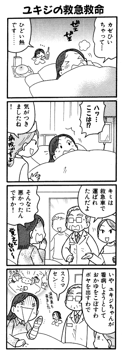 基本力技な仲間たちの中で非力・不器用の化身だった妖精ユキジちゃんです。 