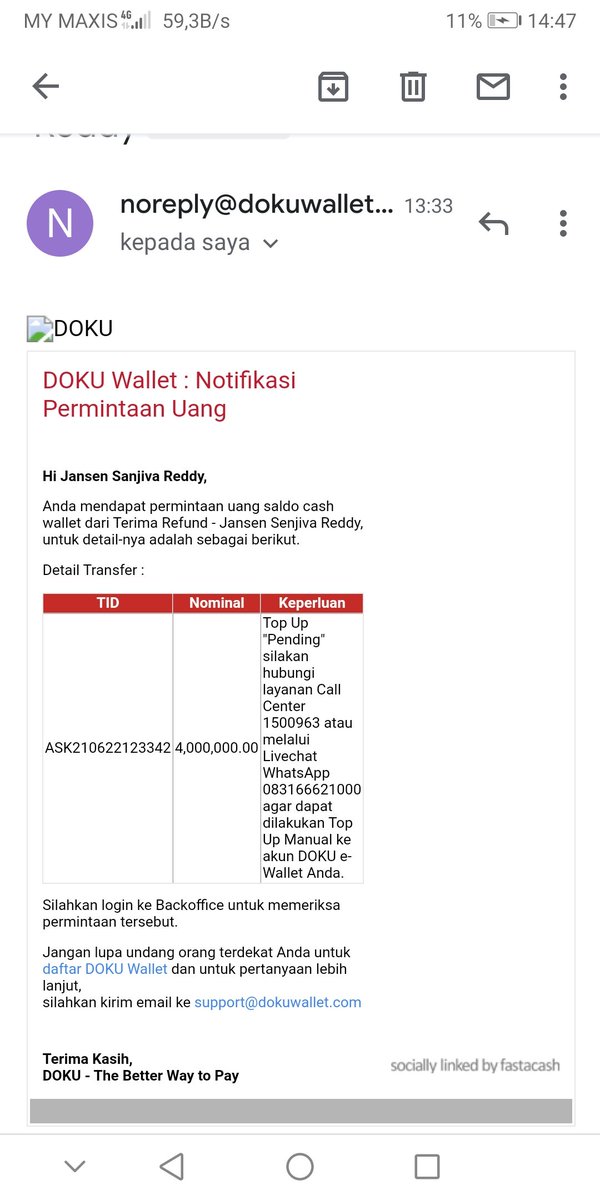 Kingjsr2's tweet photo. @DOKUid BABI INI DOKU UANGKU TOLONG KEMBALI KAN LAGI BAGI ARAHAN GAK JELAS.KAMU MAU NIPU ATAU GIMANA KEMBALI KAN UANGKU 4JT https://t.co/bYt7Dk6ETR