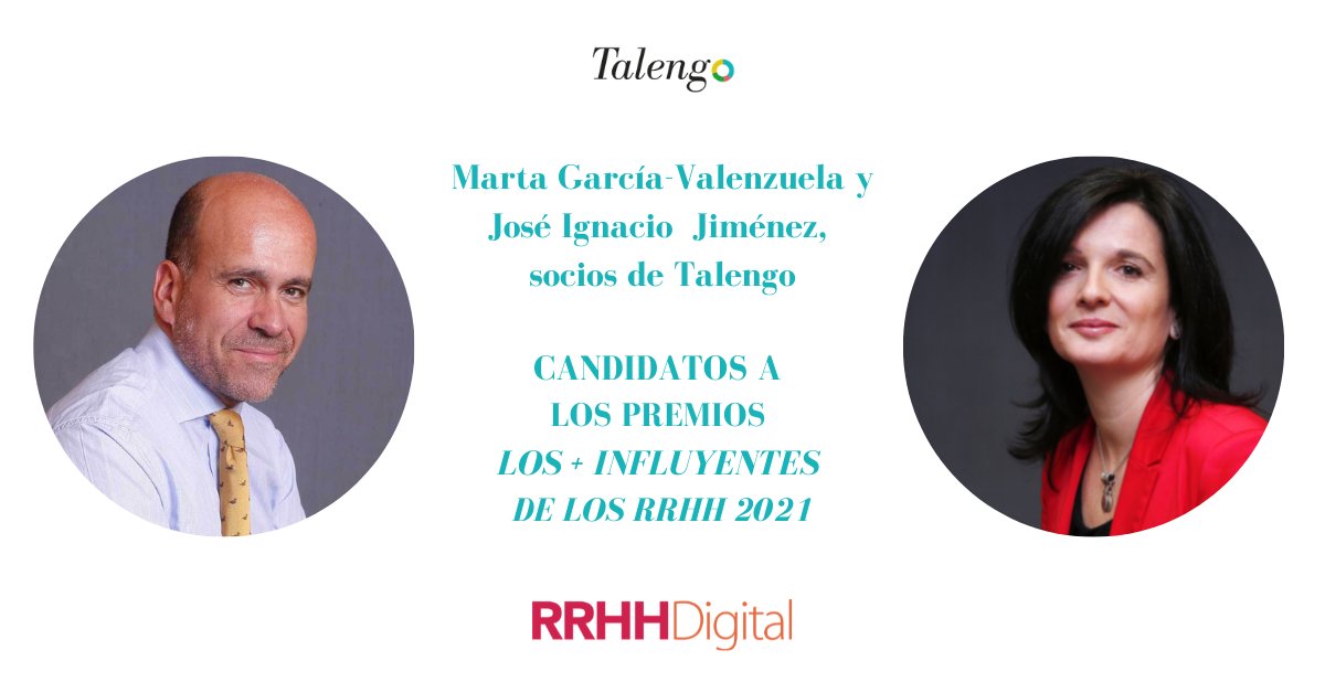 TalengoINT's tweet photo. Mañana tendrá lugar la gala "Los + Influyentes de los Recursos Humanos".

@TalengoINT  estará presente con @martagvalenzuel y  @JimenezTALENGO , candidatos de esta edición.

#Lideresvalientes #Talengo https://t.co/R0lsEANyY5