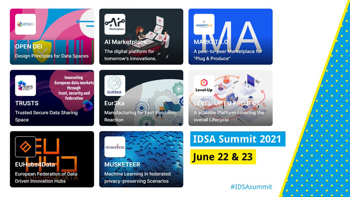 KI_Marktplatz's tweet photo. 📅 Today starts the #IDSAsummit: Join @ids_association's event for an in-depth look at the future of the data economy. You can also meet the #AIMarketplace since secure #data sharing is part of our mission.
➡️ https://t.co/bs5w0iV4Vc
@HuelsmannT, @larsmnagel, @Christoph_IDSA https://t.co/2gmHHpuSX8