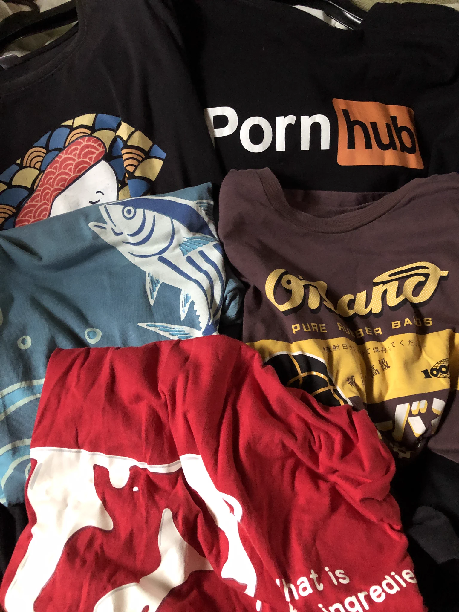 割と本気で年をとってじじいになってもこういうTシャツで生きていきたいなと思ってますが知らん人がロックT着たらなんか自分に不利益なことでもあんのかい？ないだろって思うよ  