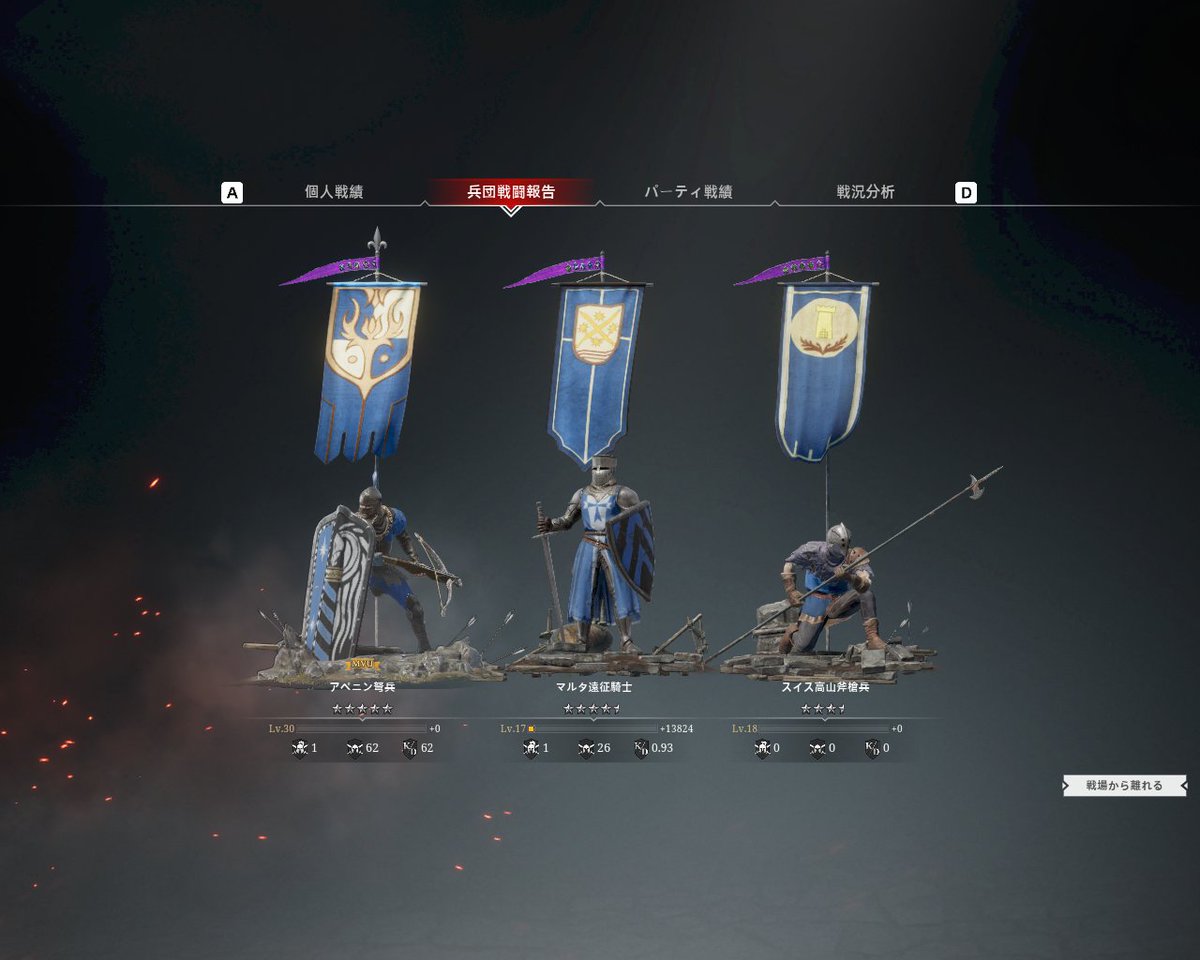 Ho On Twitter 攻城戦 隴城関 防衛側 今度はツインブレードに転職しました 英語表記だとdual Blades 昔の格ゲー大好き人間ですが コンカラのツイブレはとっても難しいと思います 殴り合いでわちゃわちゃしたり 兵団が完全放置になったり ｗ コンカラーズ