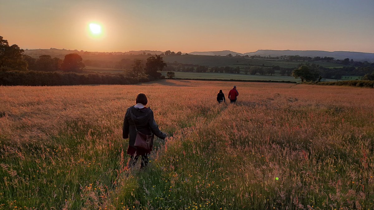 Walk in the #HambletonHills yesterday evening with #UpperRoomYork. 
Heaven. 
#NorthYorkshire