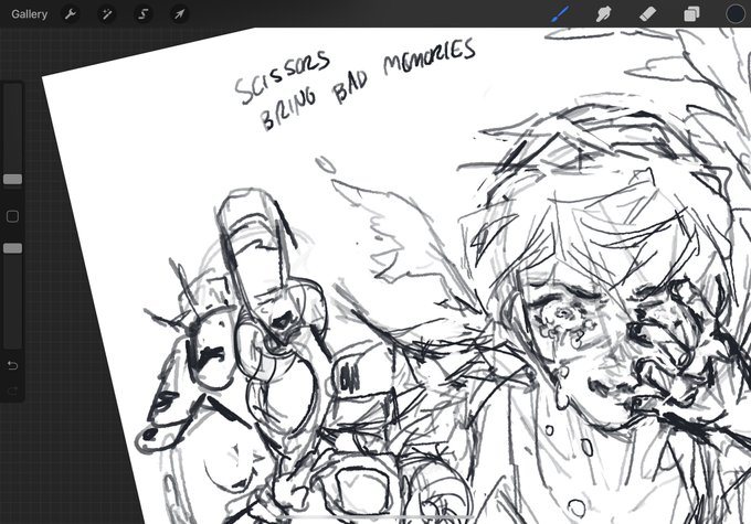 love the hc that mr.president "trimmed" q's wings :']
((wip)) 