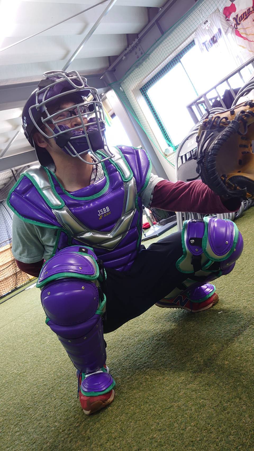 SSK少年軟式用 プロテクター レガース セット SSK キャッチャー防具4点