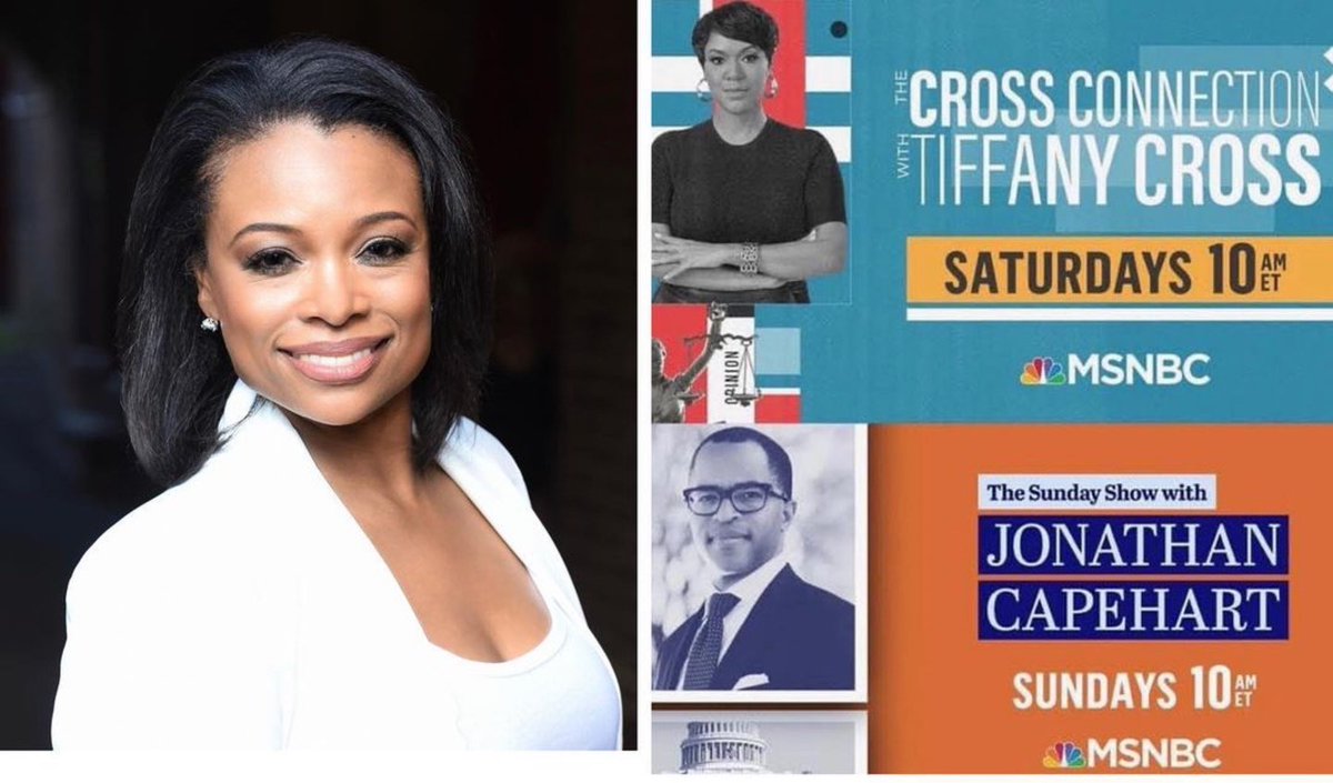 thereeldivas's tweet photo. Congratulations to Denise Hendricks⁠ and good luck on your journey in New York City as the Executive Producer of two ground-breaking MSNBC shows "The Cross Connection with Tiffany Cross" and "The Sunday Show with Jonathan Capehart."⁠ https://t.co/7c9NyDqeCF