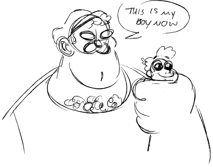 That's his son now 